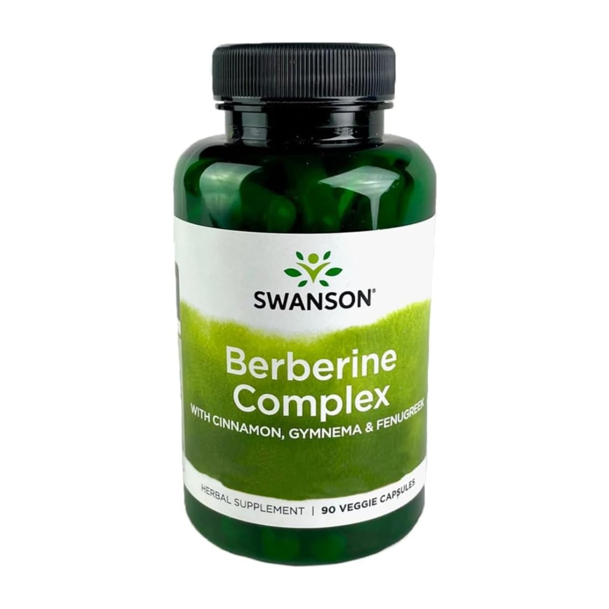 Swanson Berberine Complex 90 gélules végétales vue de face