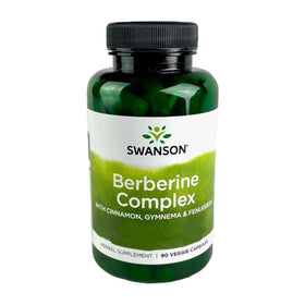 Swanson Berberine Complex 90 gélules végétales vue de face