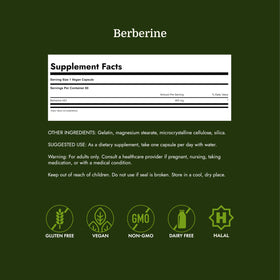 Swanson Berberine HCl capsule close-up