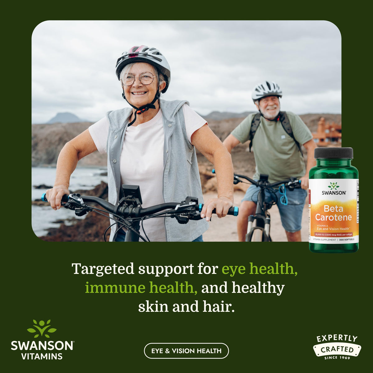 Swanson Beta-Carotène 25 000 UI gélules molles arrière