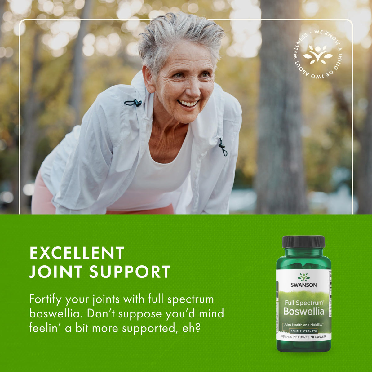 Swanson Boswellia Serrata 800 mg, flacon ouvert avec capsules