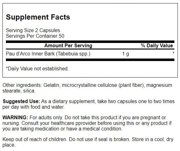 Swanson Butcher's Broom 470 mg capsules side view