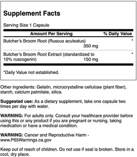 Swanson Butcher's Broom bottle side view