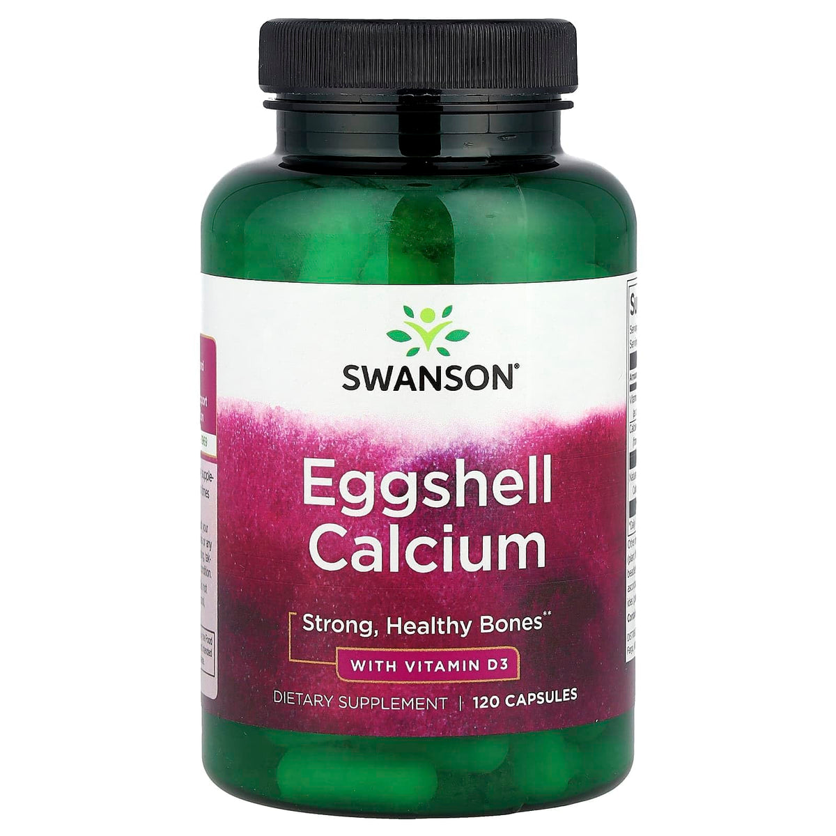 Swanson Calcium d'Oeuf 120 capsules vue avant
