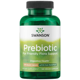 Swanson Capsules de Fibres Prébiotiques 750 mg, vue de face