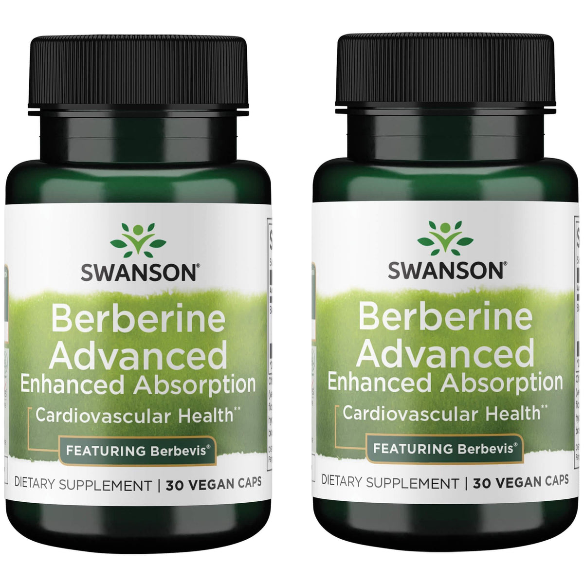 Swanson Complément Alimentaire Berbérine Avancée 550 mg - vue de face
