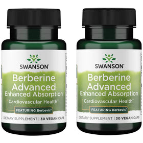 Swanson Complément Alimentaire Berbérine Avancée 550 mg - vue de face