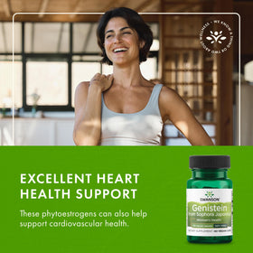 Swanson Complément Alimentaire Genistein 125 mg - capsules dans un environnement naturel