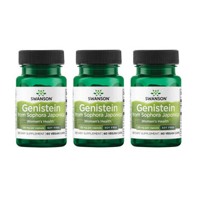 Swanson Complément Alimentaire Genistein 125 mg - vue avant des capsules