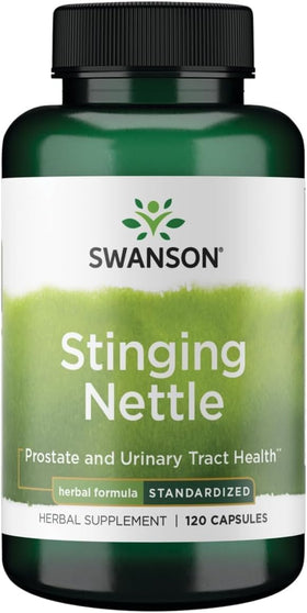 Swanson Complément Alimentaire Ortie 120 Capsules vue de face