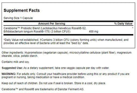 Swanson Complément Alimentaire Probiotique 60 Capsules Végétales - Détails de l'emballage