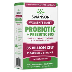 Swanson Complément Alimentaire Probiotique Femme 60 Capsules vue de face