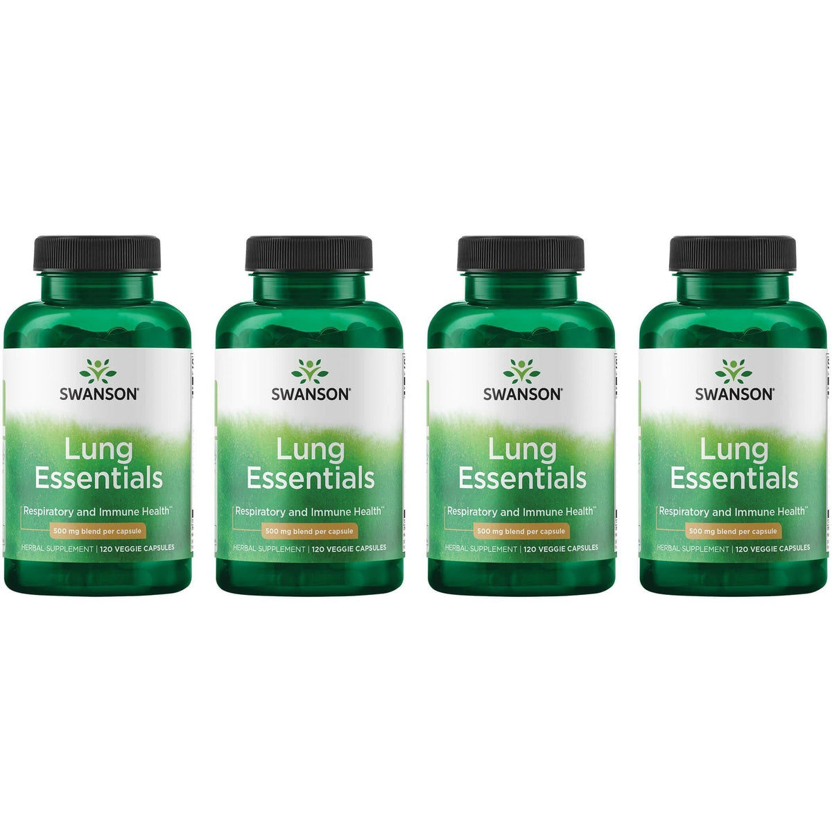 Swanson Compléments Alimentaires 500 mg 120 Capsules Végétales, vue de face