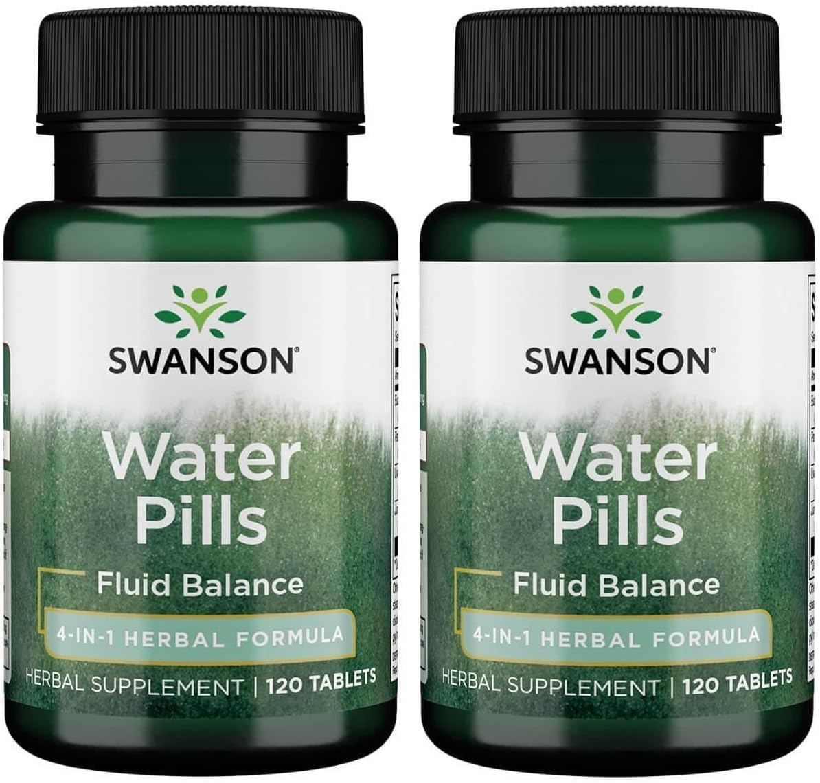 Swanson Compléments Alimentaires Équilibre Hydrique 120 Comprimés - vue avant