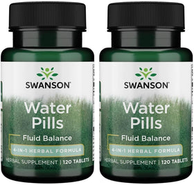 Swanson Compléments Alimentaires Équilibre Hydrique 120 Comprimés - vue avant