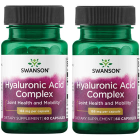 Swanson Complex d'Acide Hyaluronique 60 capsules vue de face