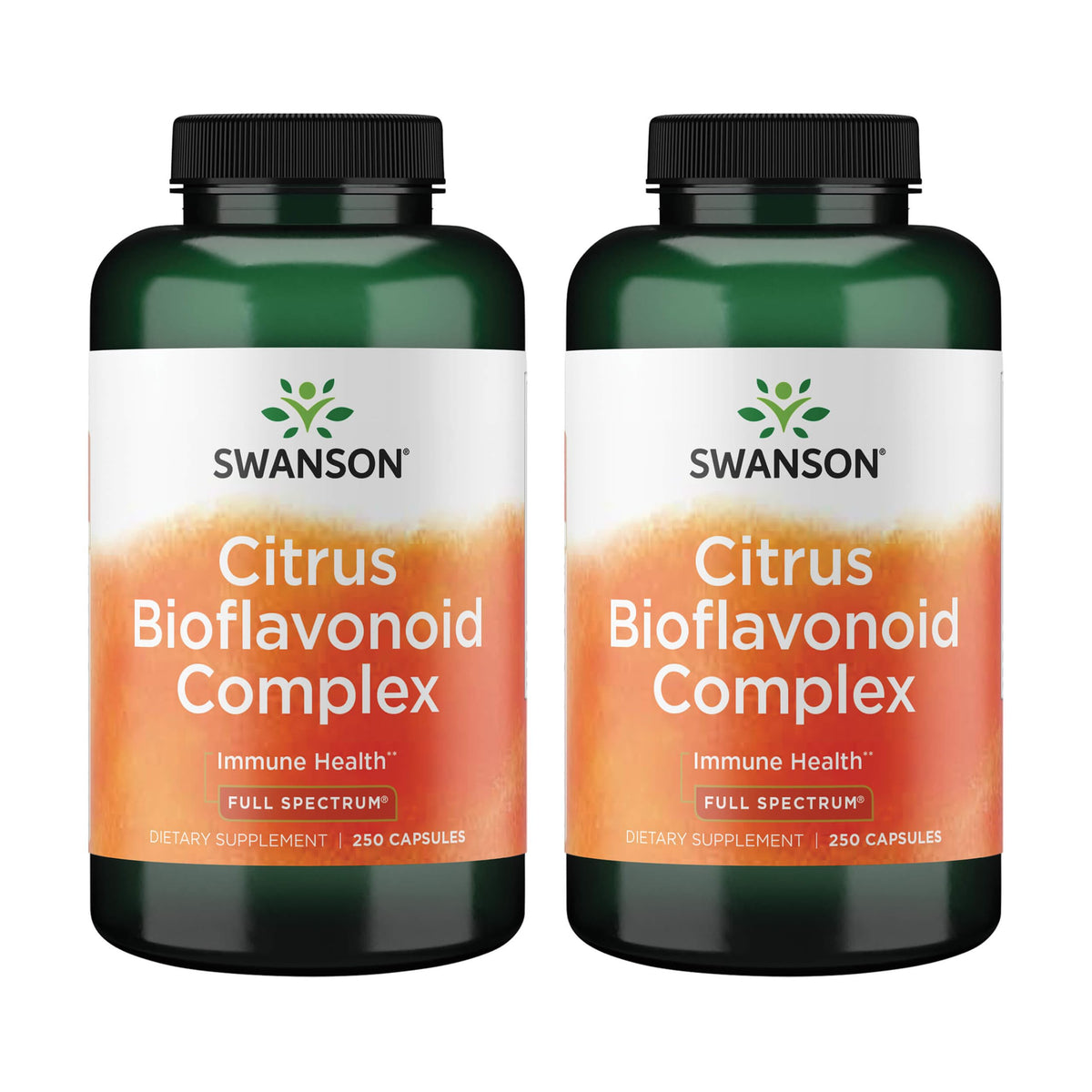 Swanson Complex de Bioflavonoïdes d'Agrumes 250 Capsules - vue de face