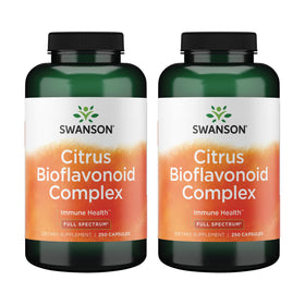 Swanson Complex de Bioflavonoïdes d'Agrumes 250 Capsules - vue de face