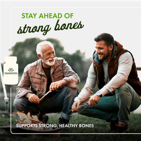 Swanson Complex de Bore Triple 250 Caps vue arrière avec ingrédients