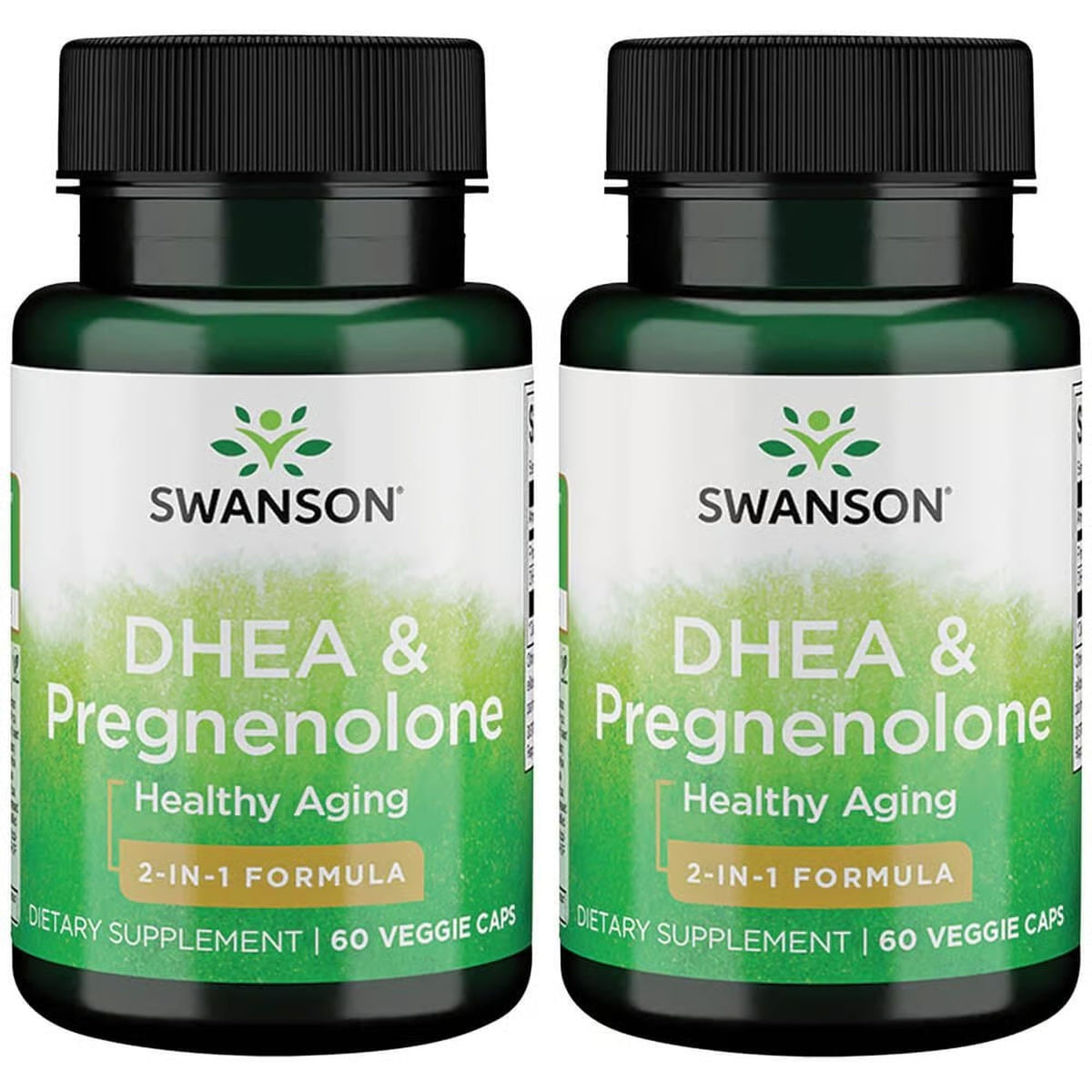 Swanson Complex DHEA et Pregnénolone 60 capsules végétales