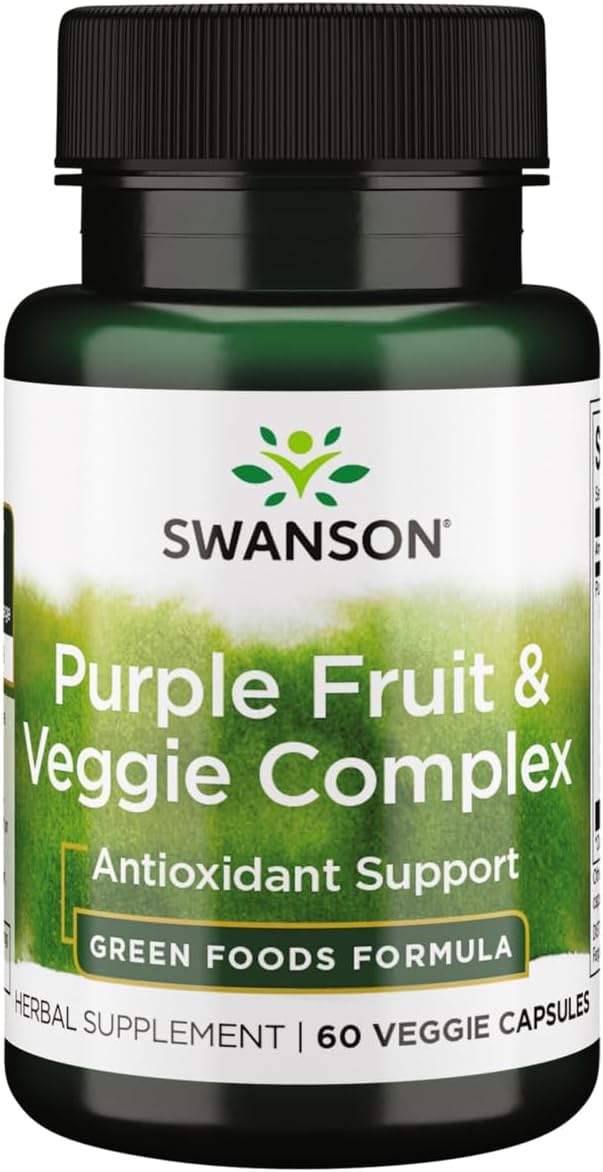 Swanson Complexe Antioxydants Végétal 400 mg gélules vue de face