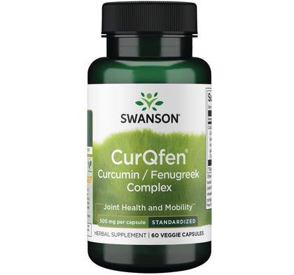 Swanson Complexe Curcufène 60 Capsules Végétales - Vue de l'emballage