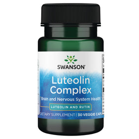 Swanson Complexe de Luteoline 30 capsules végétales vue de face