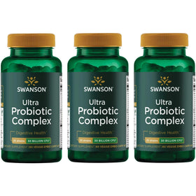Swanson complexe probiotique 30 milliards CFU 60 capsules végétales vue avant