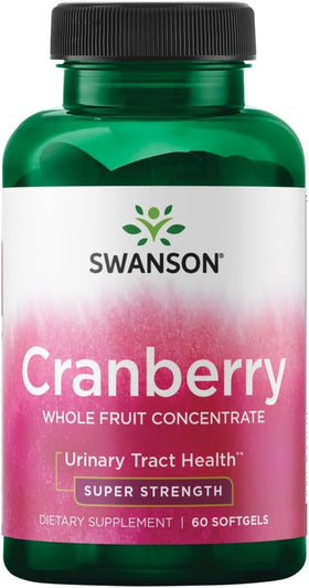 Swanson Concentré de Canneberge 420 mg 60 gélules - Vue de face