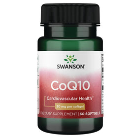 Swanson CoQ10 30 mg 60 gélules vue de face