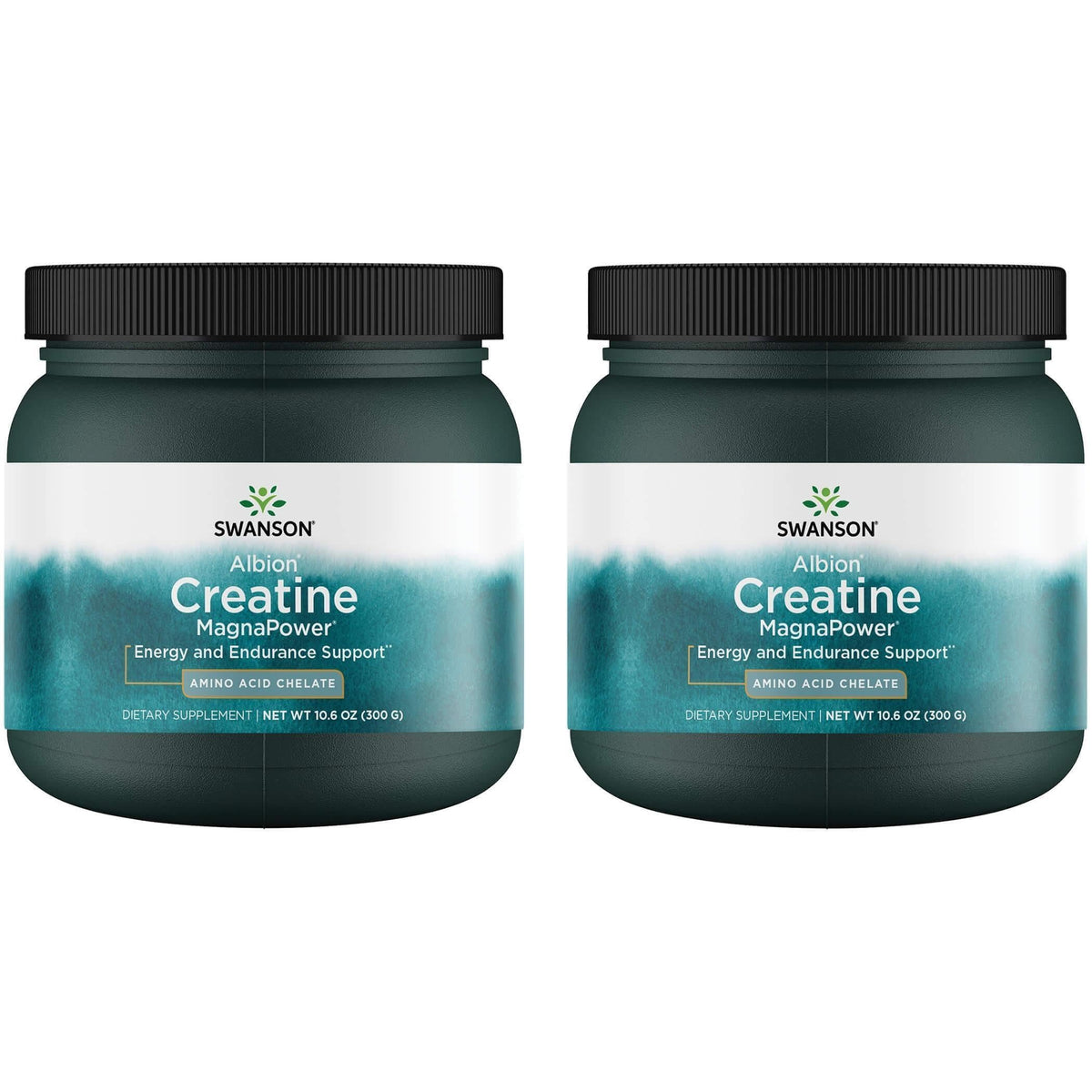 Swanson Créatine MagnaPower 300 g Poudre, vue avant du produit