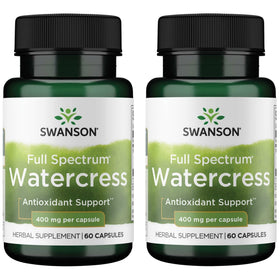 Swanson Cresson 400 mg gélules vue de face