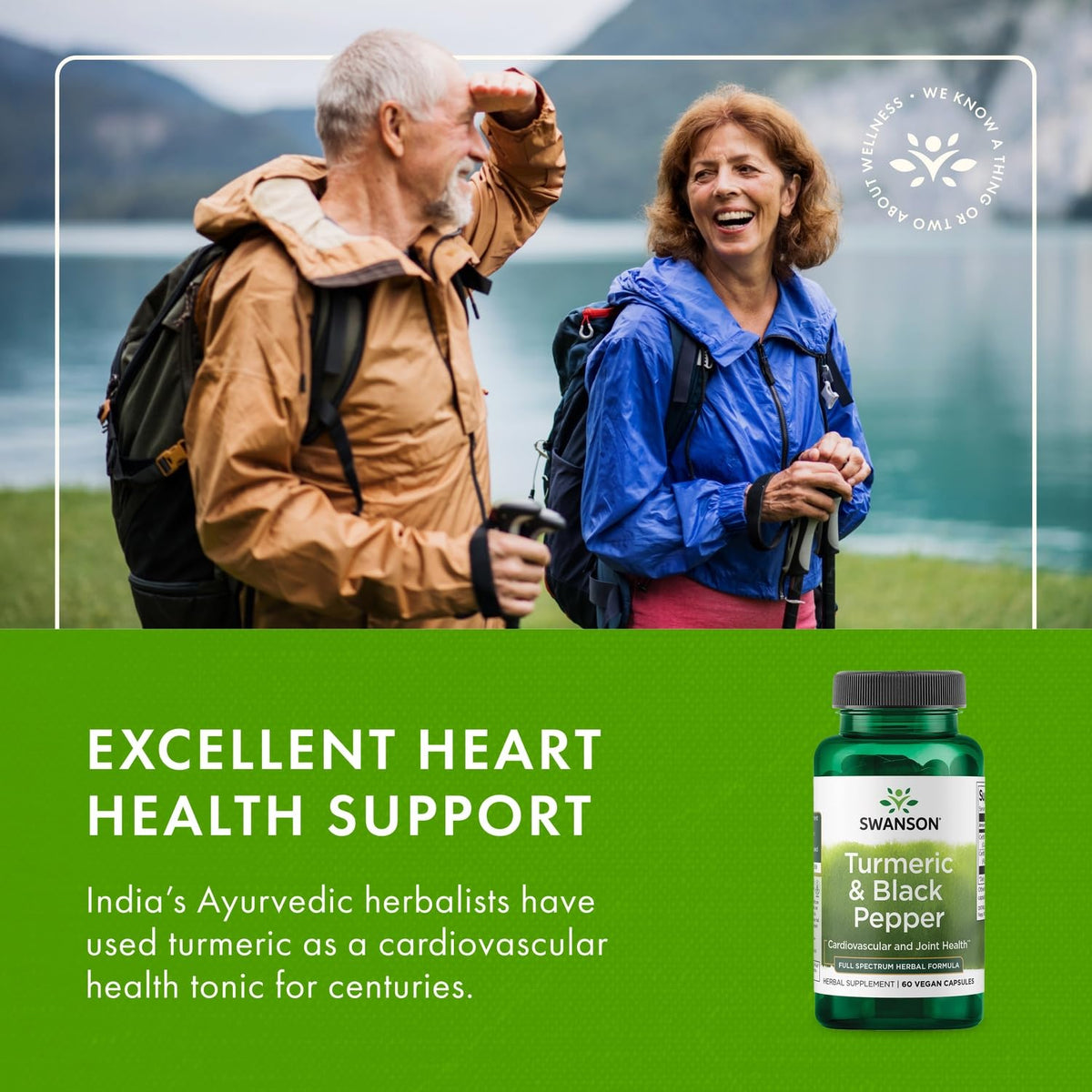 Swanson Curcuma & Poivre Noir capsules ouvertes