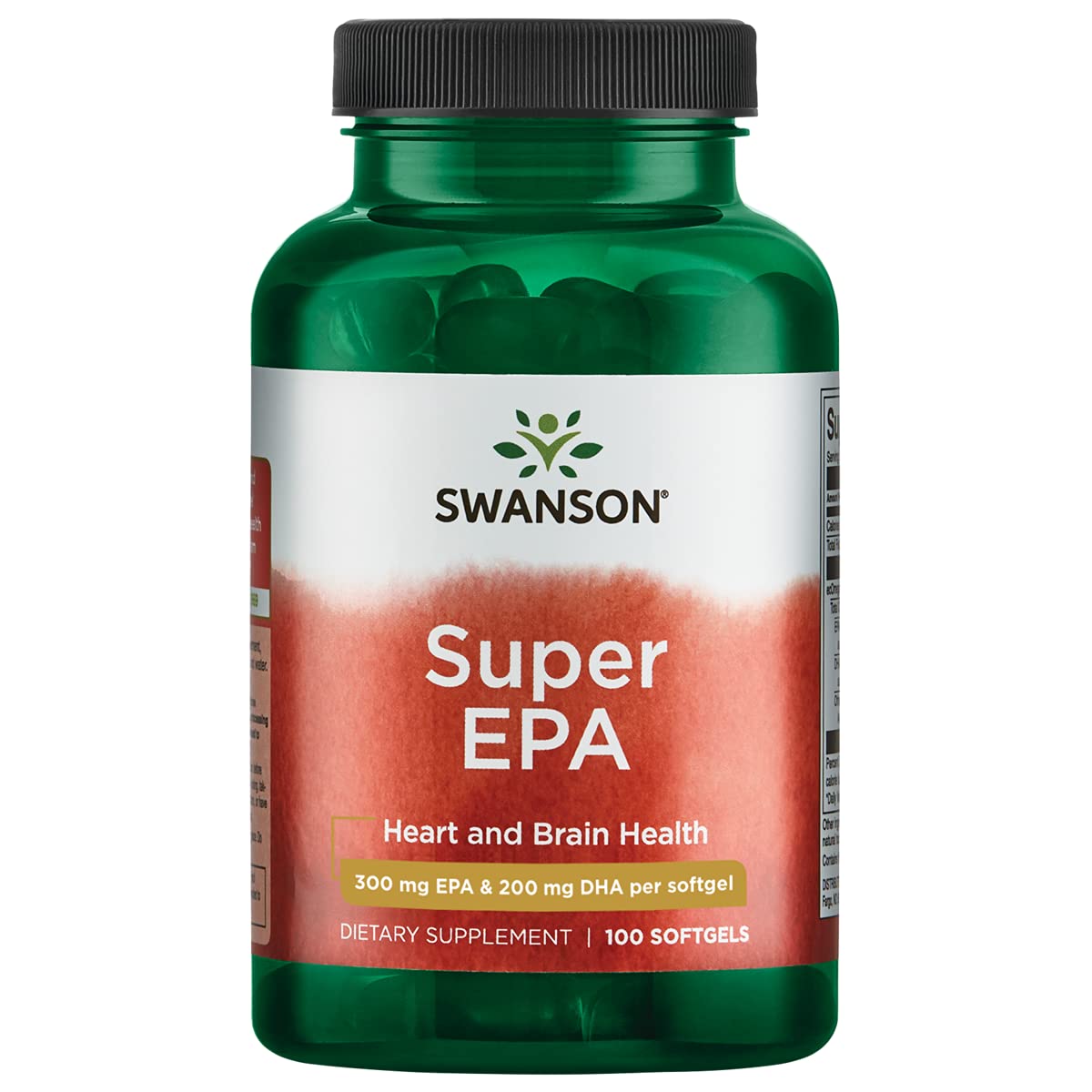 Swanson EFA Super EPA 100 gélules molles vue de face