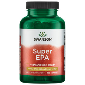 Swanson EFA Super EPA 100 gélules molles vue de face