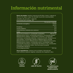 Swanson Epic-Pro Probiotique 30 milliards CFU gélules ouvertes