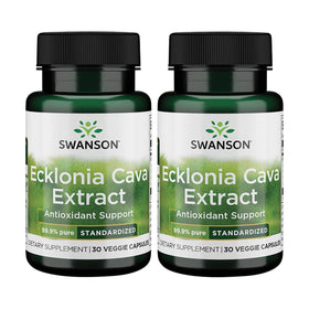 Swanson Extrait d'Ecklonia Cava 30 capsules végétales vue de face