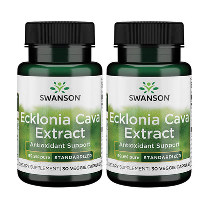 Swanson Extrait d'Ecklonia Cava 30 capsules végétales vue de face