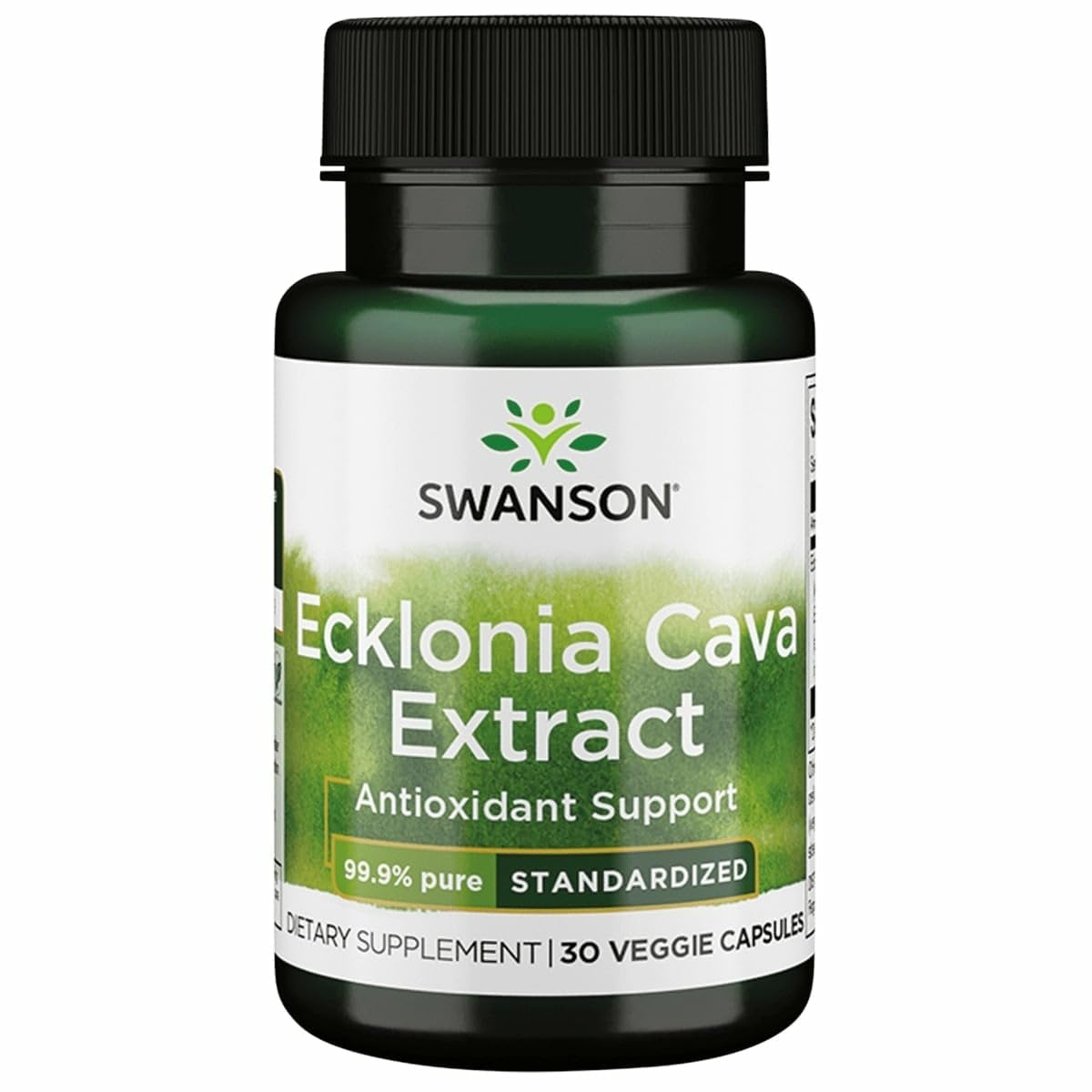 Swanson Extrait d'Ecklonia Cava 30 capsules végétariennes, vue de face