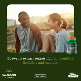 Swanson Extrait de Boswellia Serrata 125 mg, 60 Capsules Végétales - packaging