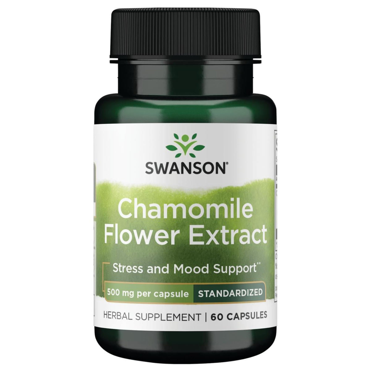 Swanson Extrait de Fleur de Camomille 500 mg boîte avant