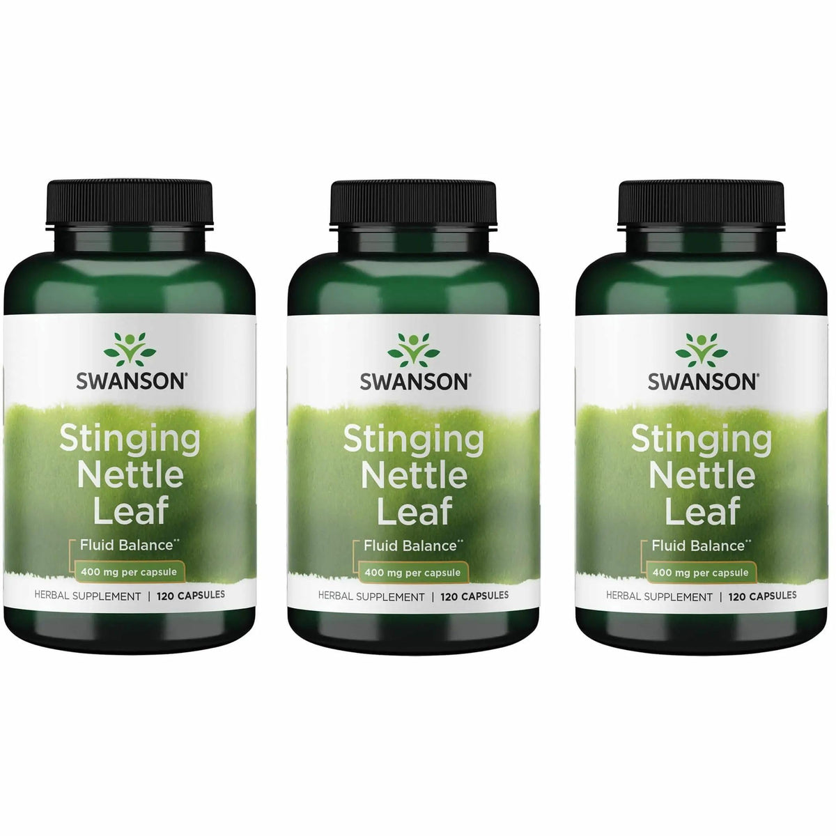 Swanson Feuille d'Ortie 120 capsules vue avant