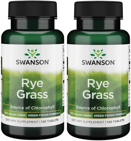 Swanson Formule Alimentaire à Base de Seigle 500 mg, vue de l'avant