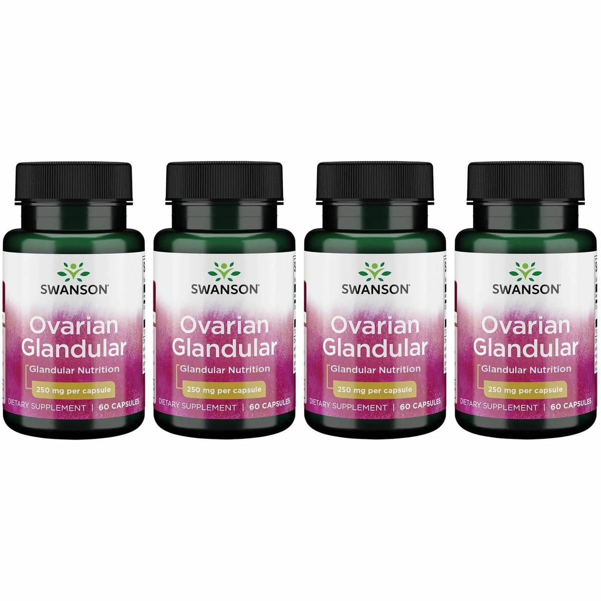 Swanson Glandulaire Ovarienne 250mg boîte vue avant