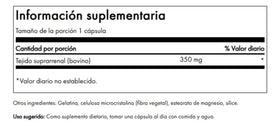 Swanson Glandulaire Surrénal 60 Capsules - emballage
