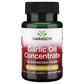 Swanson Huile d'Ail 250 gélules softgels vue avant