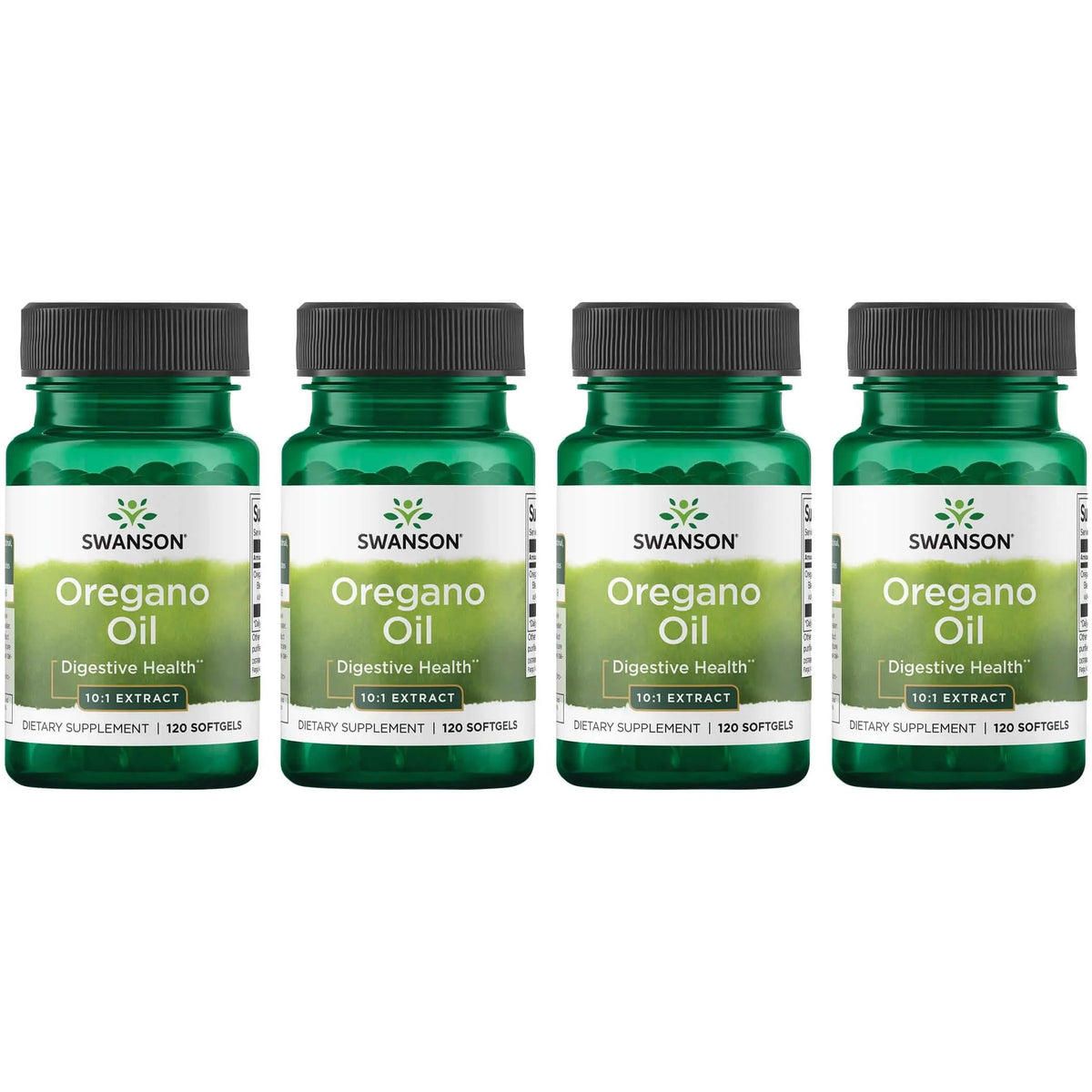 Swanson Huile d'Origan 150 mg gélules molles vue avant