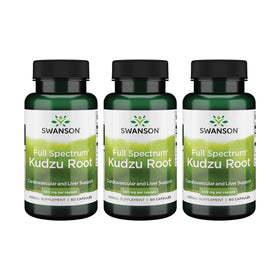 Swanson Kudzu Racine complément alimentaire 60 capsules vue de face