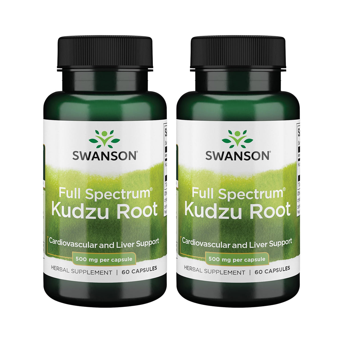 Swanson Kudzu Root 60 capsules front view