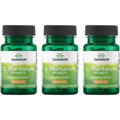 Swanson L. Plantarum 30 capsules végétales, vue de face